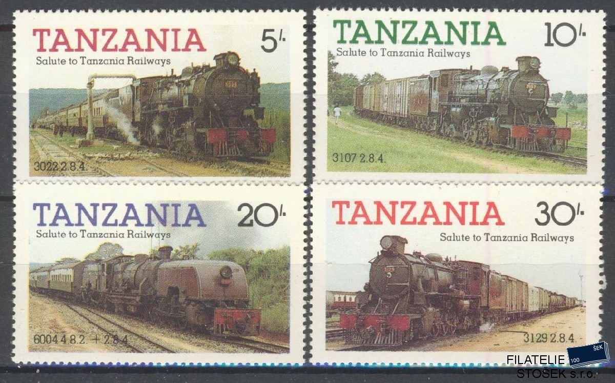 Tanzania známky Mi 268-71