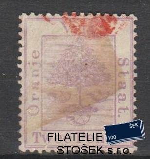 Oranje Staat známky Mi 11 - Razítko