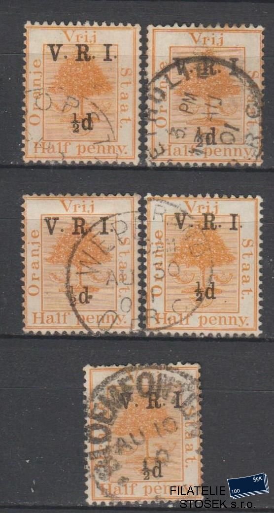 Oranje Staat známky Mi 23 - Sestava