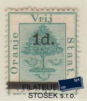 Oranje Staat známky Mi 8 II