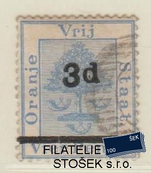 Oranje Staat známky Mi 9 IV