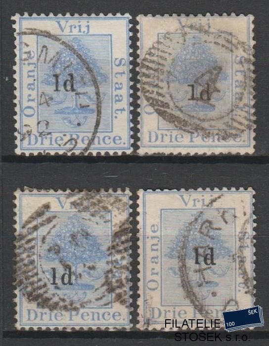 Oranje Staat známky Mi 13 - Sestava
