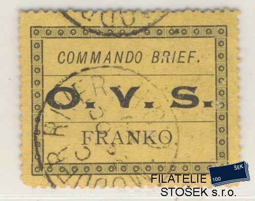 Oranje Staat známky Mi M 1 - Military frank Stamp