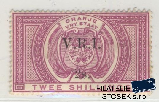Oranje Staat známky Mi S 6 ZT VRI 2S