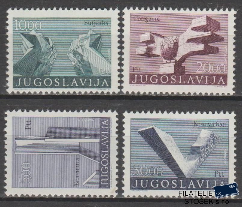 Jugoslávie známky Mi 1540-45 II
