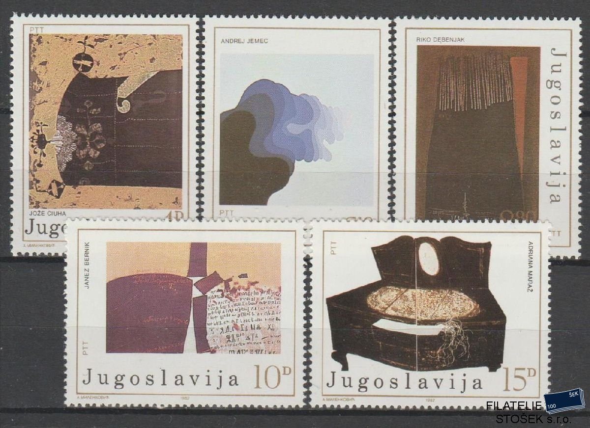 Jugoslávie známky Mi 1957-61