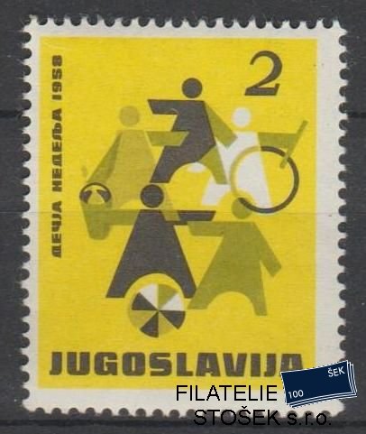 Jugoslávie známky Mi Z 21