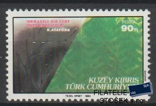 Turecký Kypr známky Mi 150