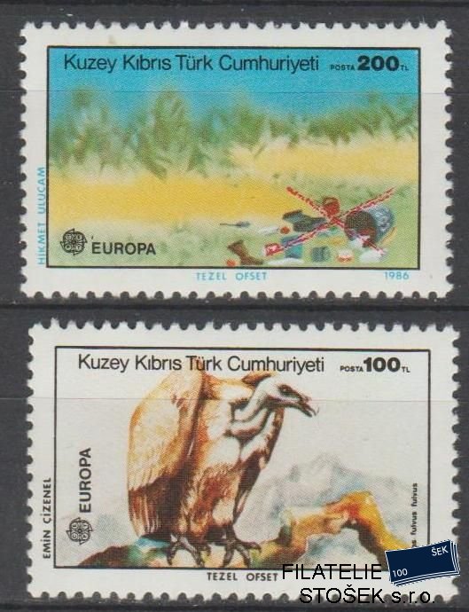 Turecký Kypr známky Mi 179-80