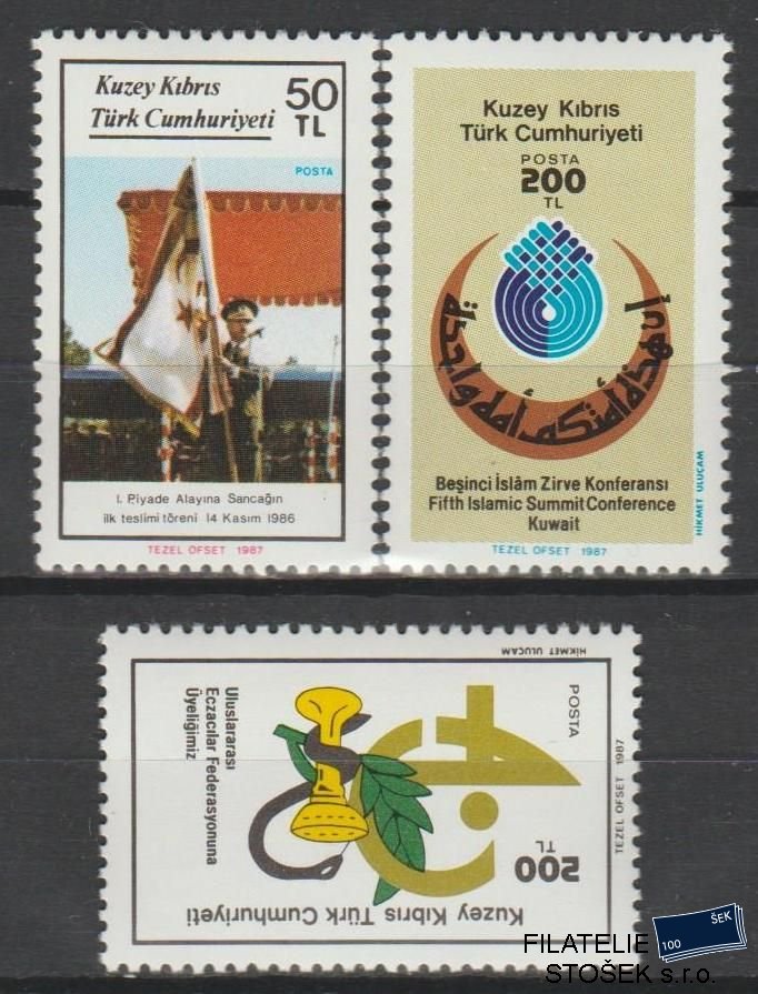 Turecký Kypr známky Mi 211-13