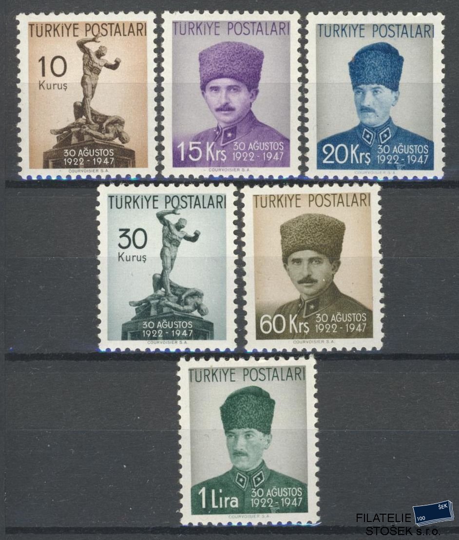 Turecko známky Mi 1190-95