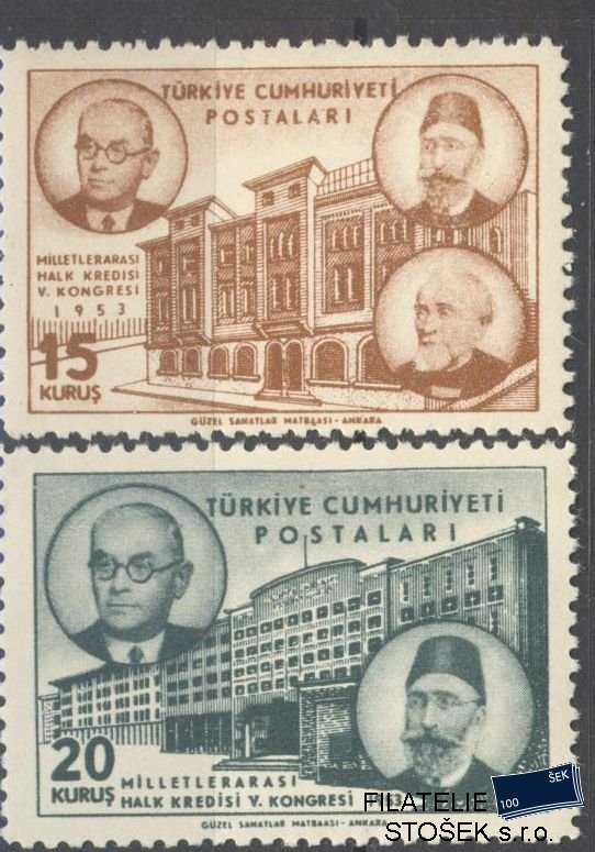 Turecko známky Mi 1367-68