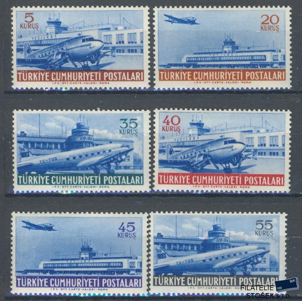 Turecko známky Mi 1401-8