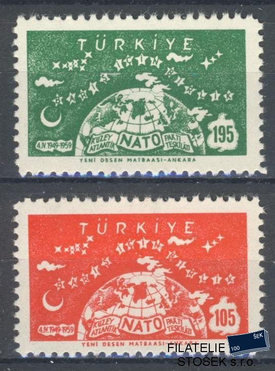 Turecko známky Mi 1621-22