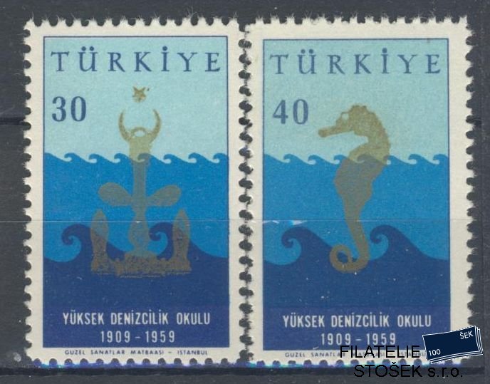 Turecko známky Mi 1632-33