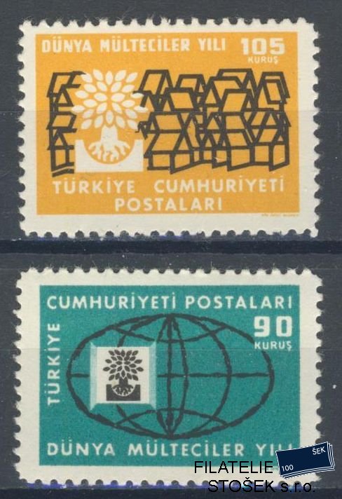Turecko známky Mi 1729-30