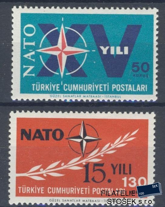Turecko známky Mi 1899-1900