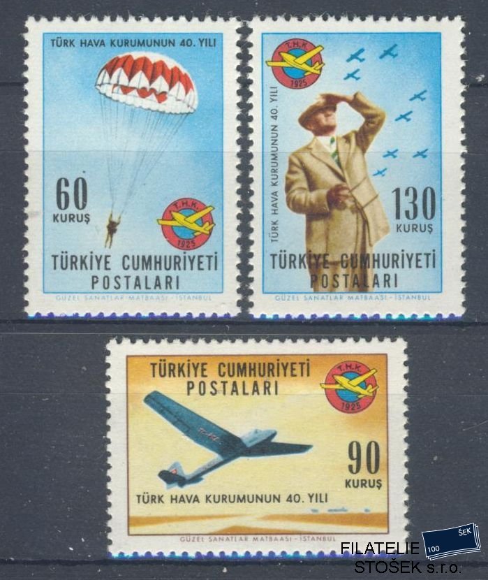 Turecko známky Mi 1935-37