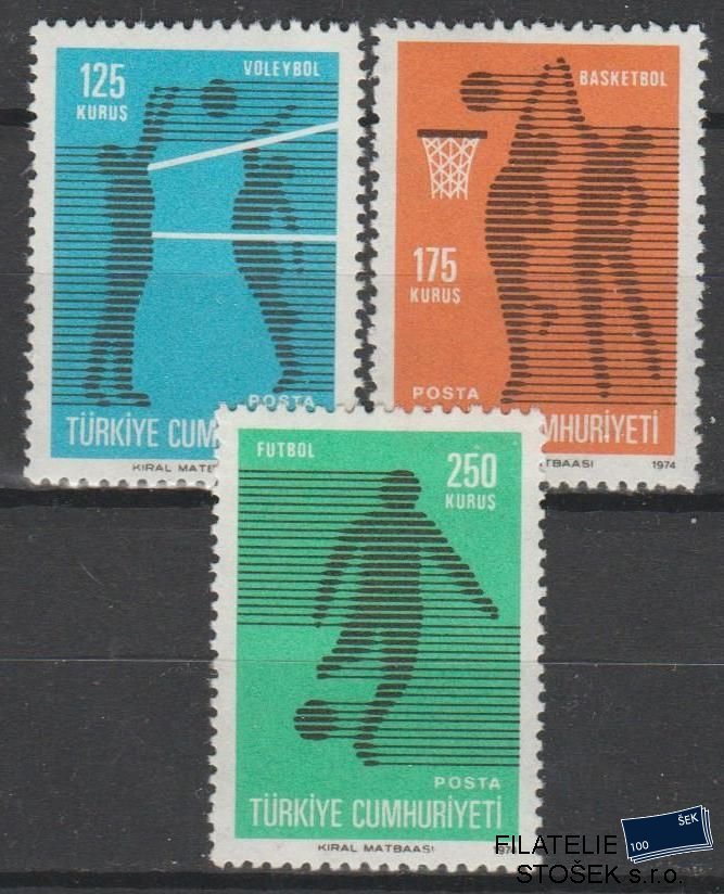 Turecko známky Mi 2344-46