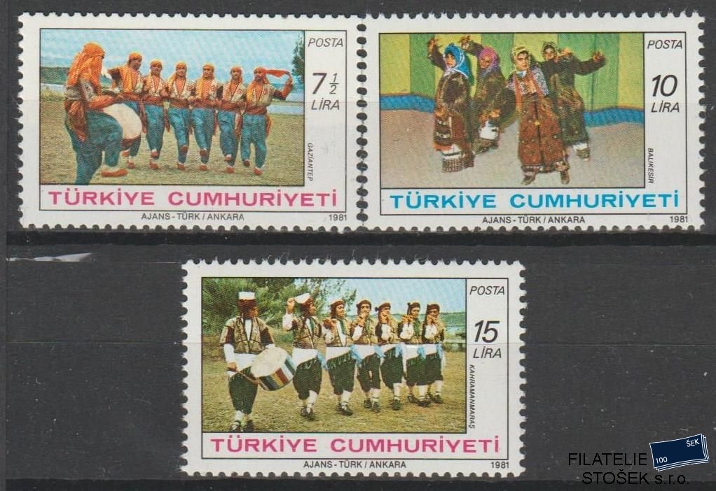 Turecko známky Mi 2548-50