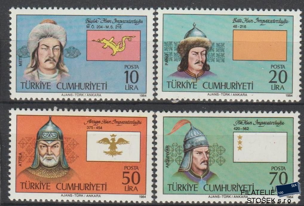 Turecko známky Mi 2673-76