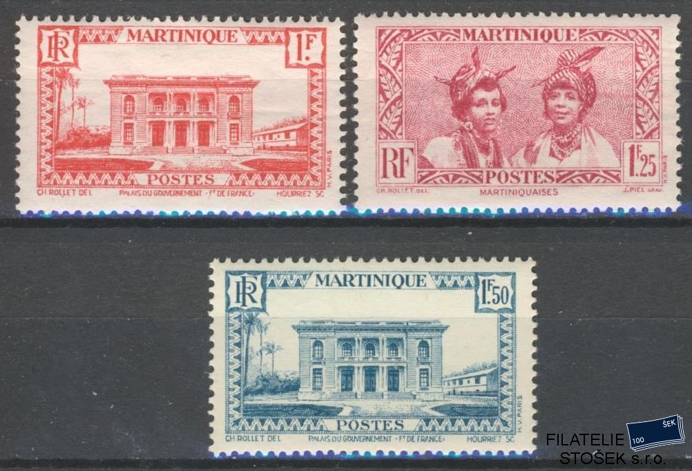 Martinique známky Yv 148-49 A+B