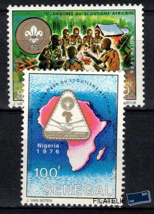 Senegal známky Mi 595-6