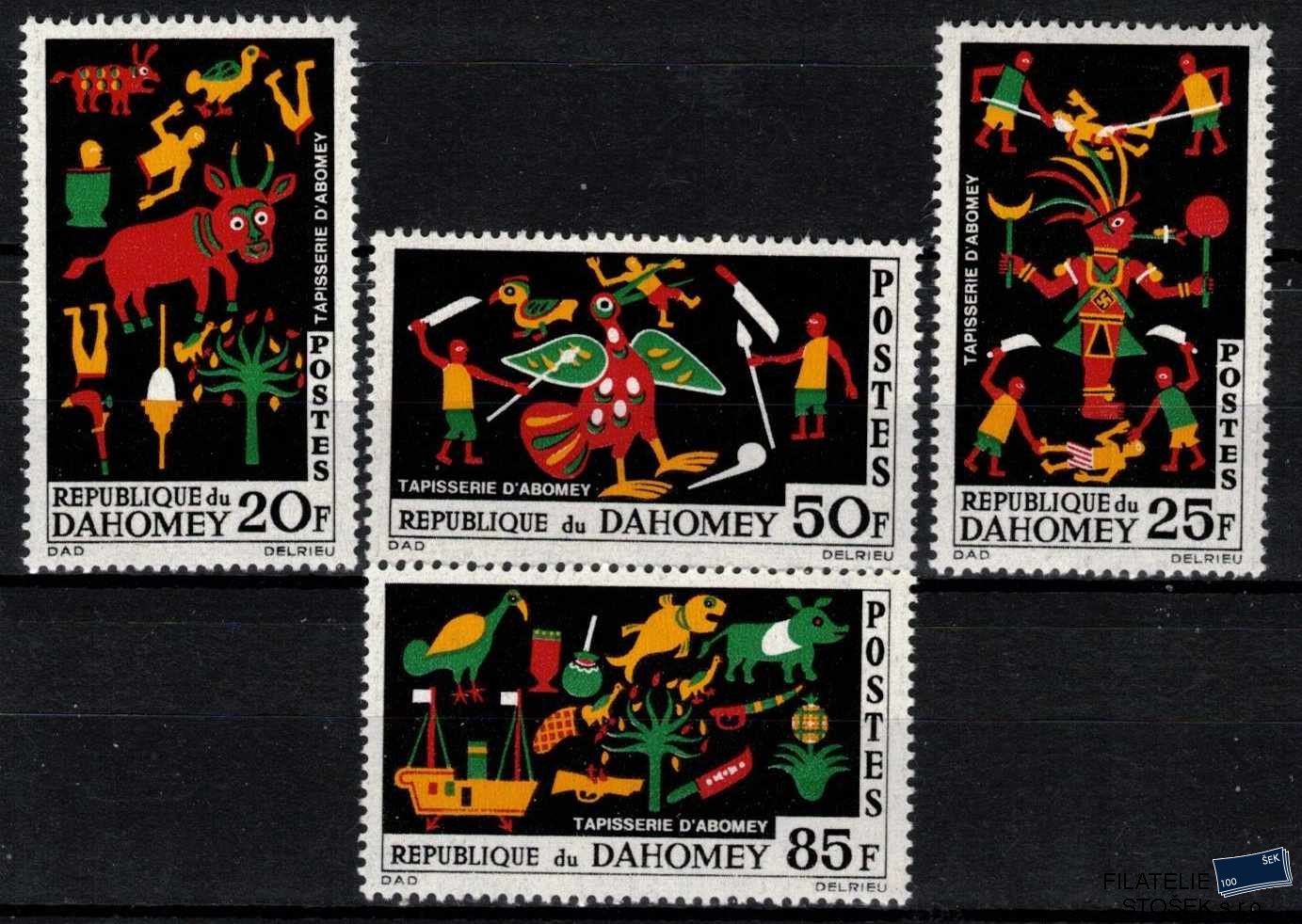 Dahomey známky Mi 247-50