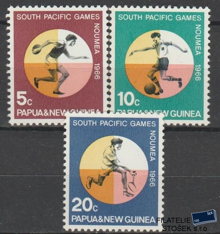 Papua New Guinea známky Mi 99-101