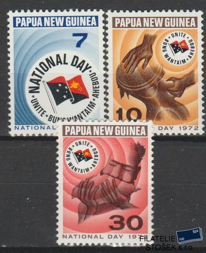 Papua New Guinea známky Mi 227-29