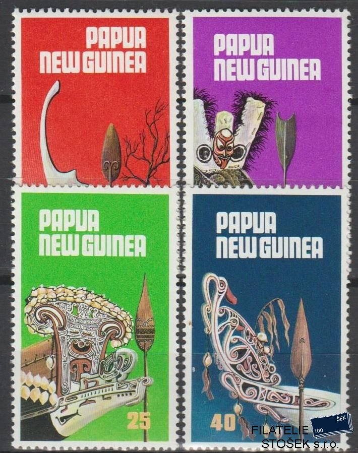 Papua New Guinea známky Mi 364-67