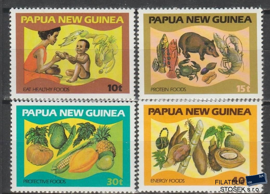 Papua New Guinea známky Mi 435-39