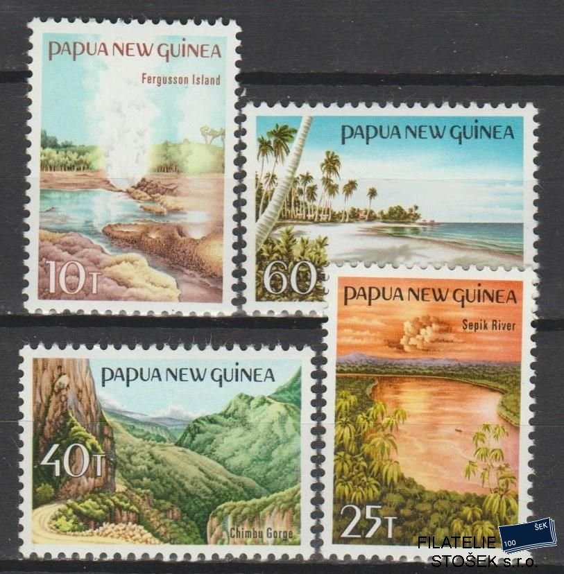 Papua New Guinea známky Mi 487-90