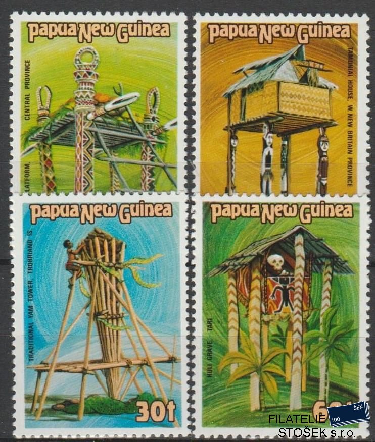 Papua New Guinea známky Mi 492-95