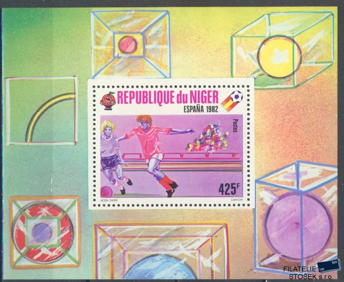 Niger známky Mi 724 - Bl.31