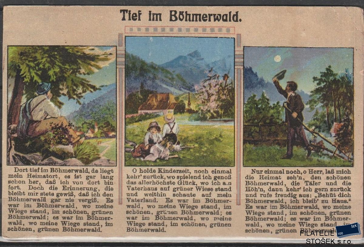 Pohlednice - Böhmenwald