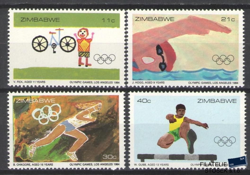 Zimbabwe známky Mi 289-92