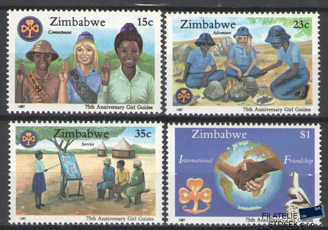 Zimbabwe známky Mi 364-67