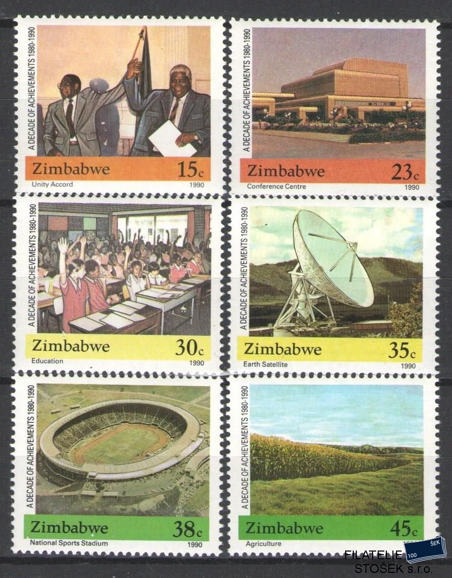 Zimbabwe známky Mi 436-41
