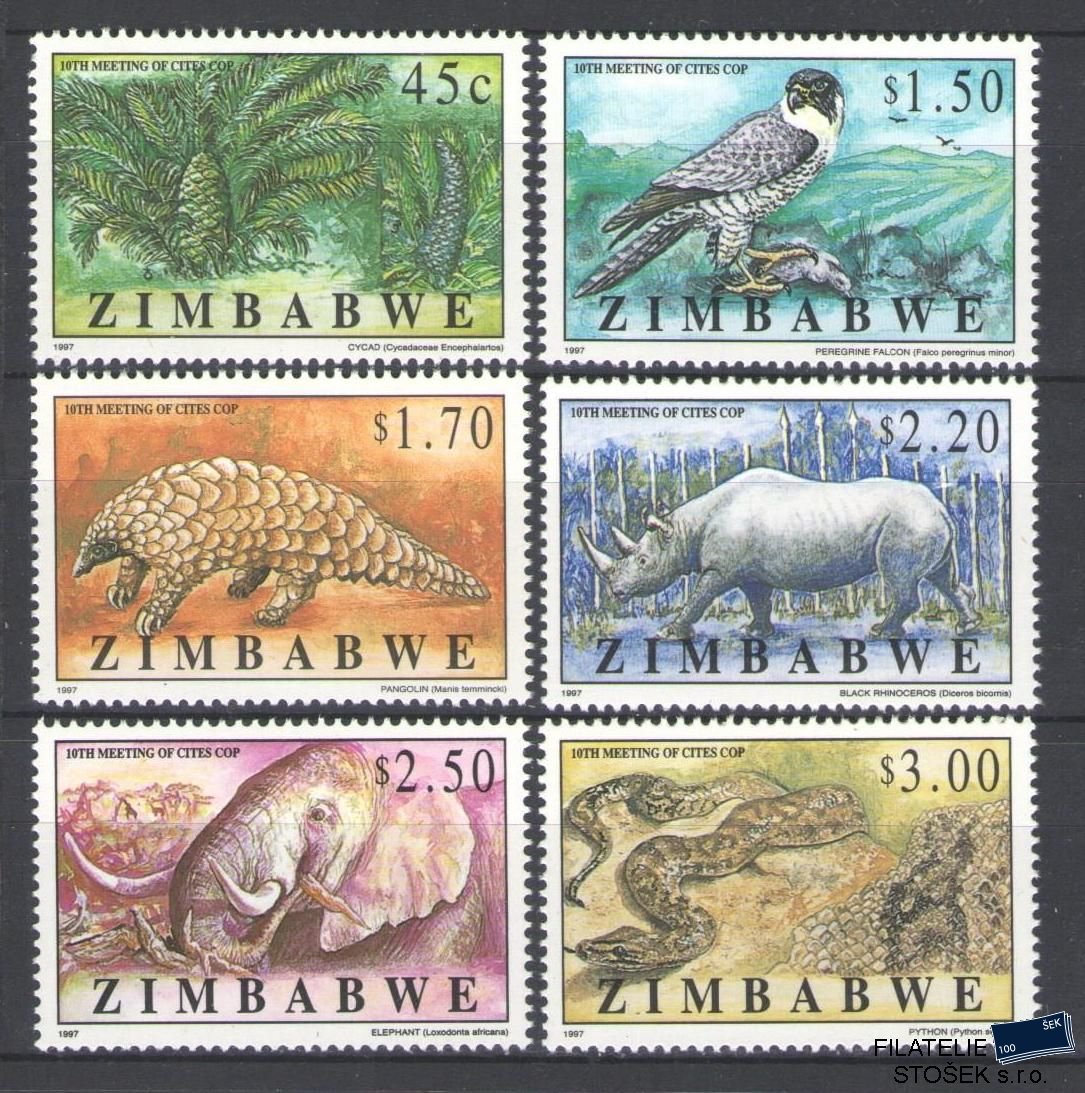 Zimbabwe známky Mi 593-98