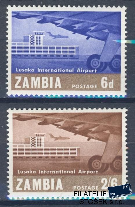 Zambia známky Mi 32-33