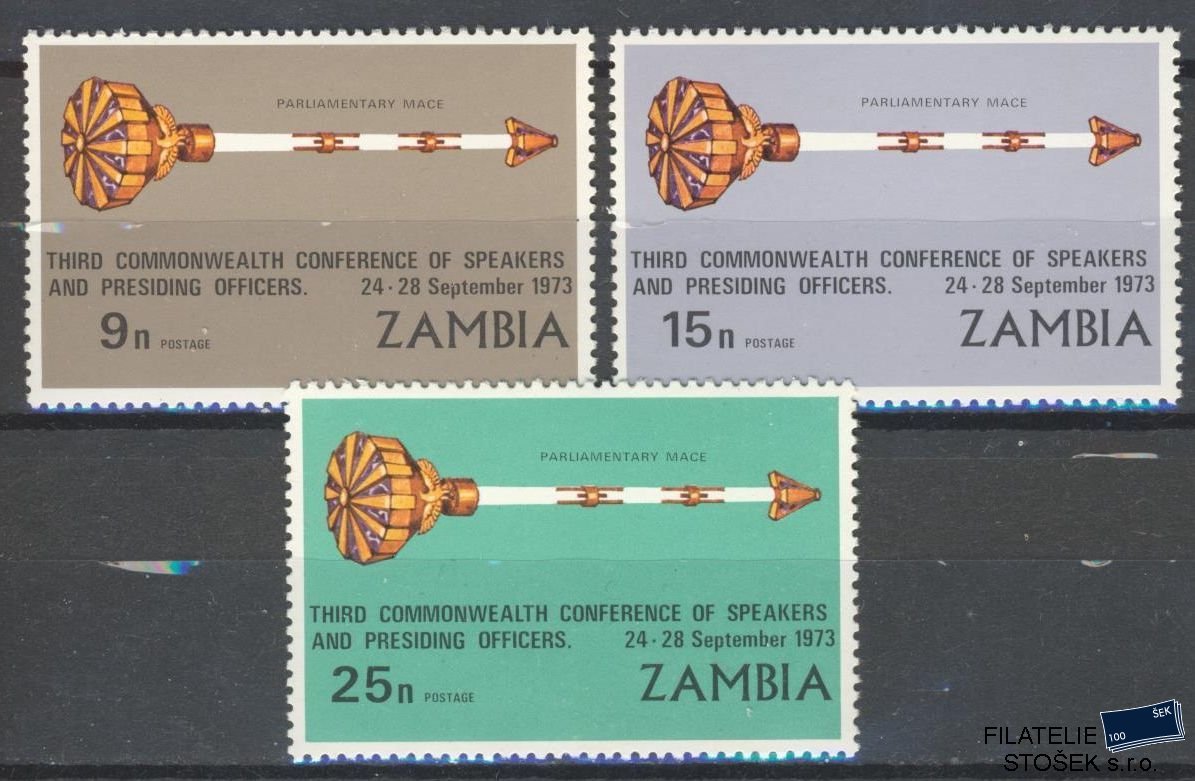 Zambia známky Mi 108-110