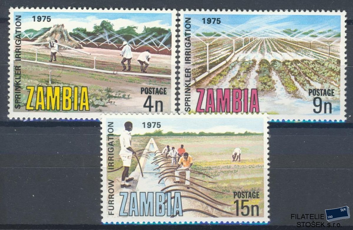Zambia známky Mi 159-61