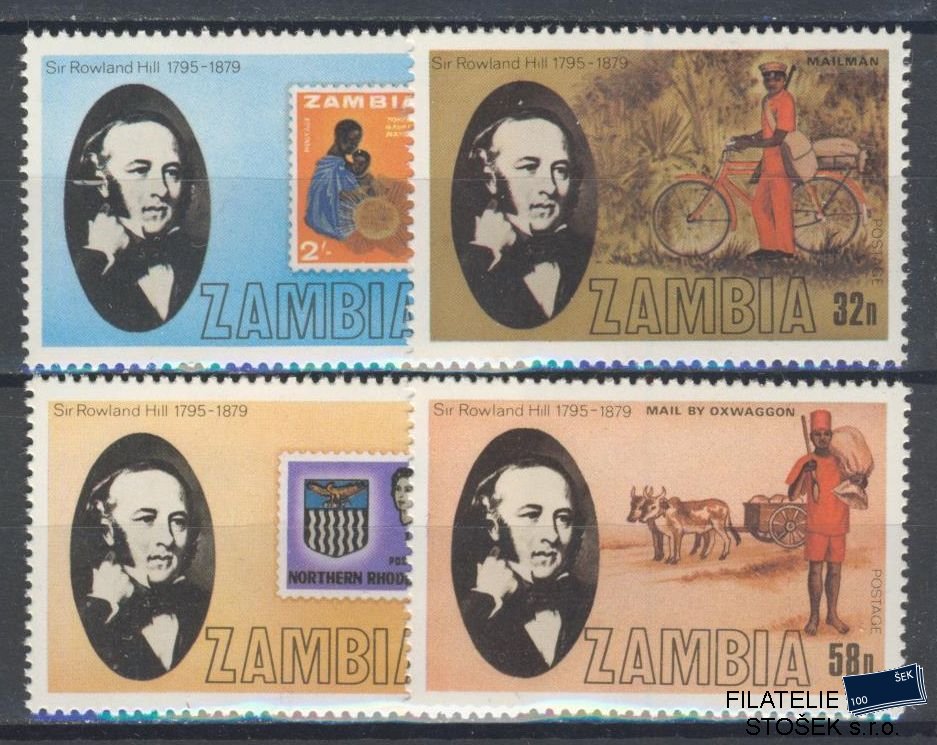 Zambia známky Mi 213-16