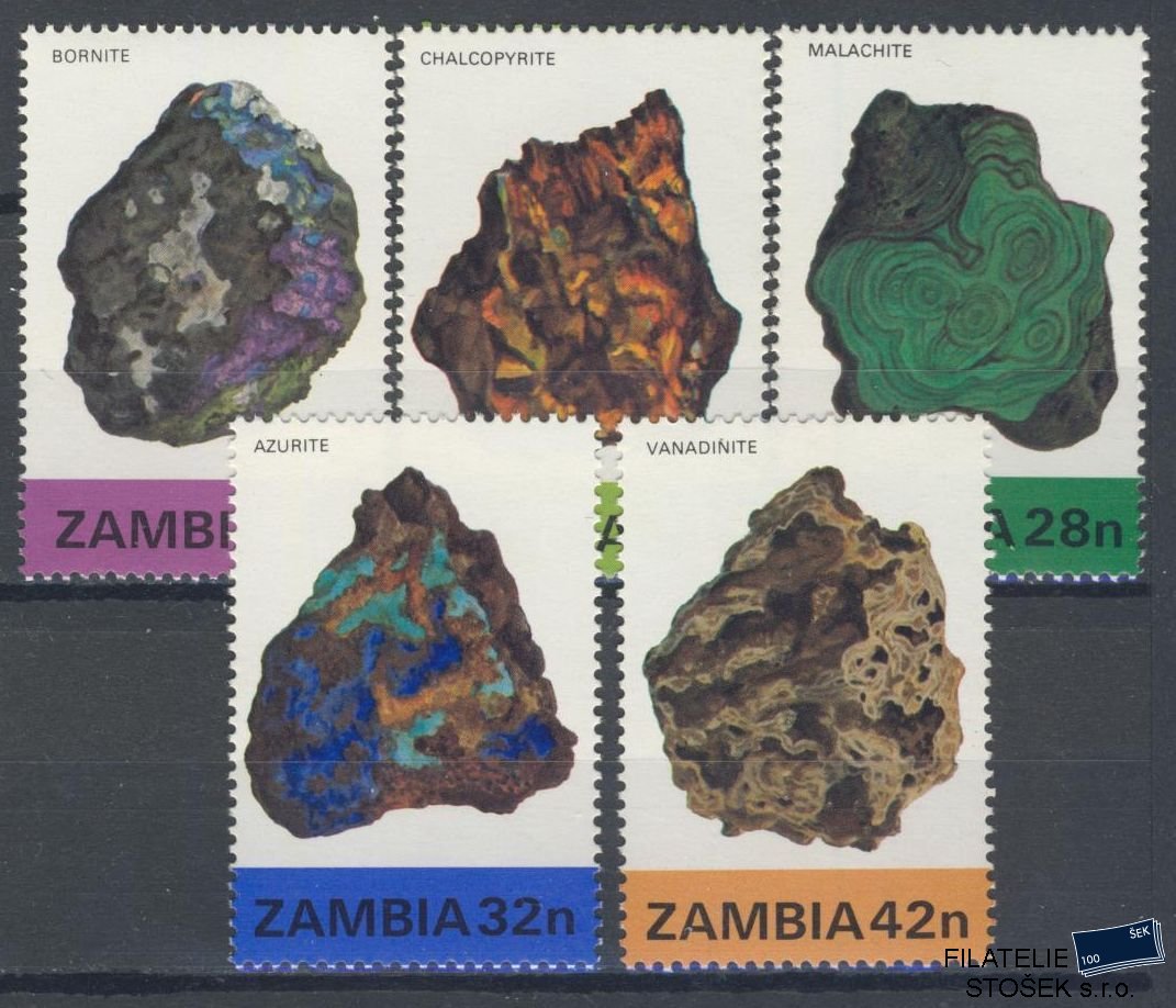 Zambia známky Mi 277-81