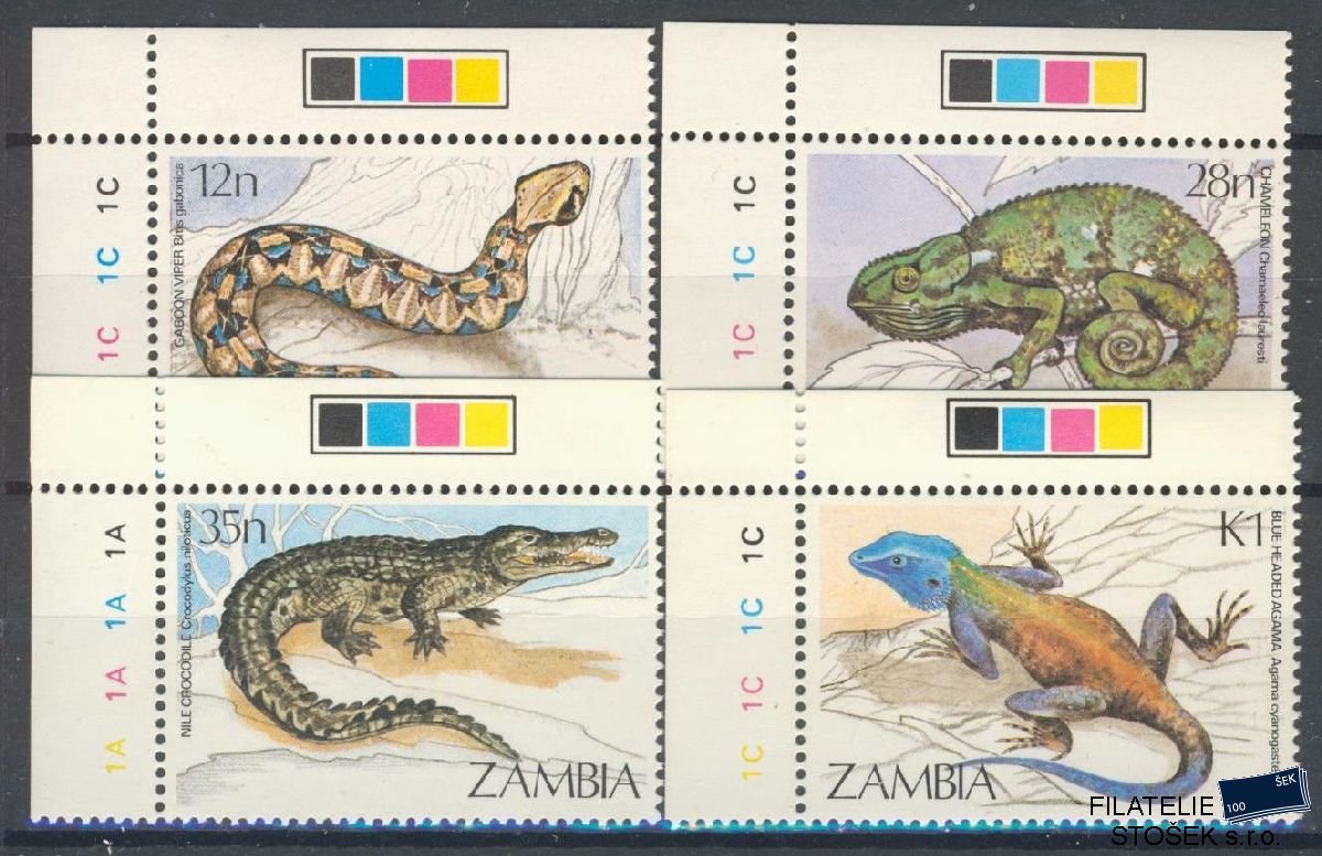 Zambia známky Mi 318-21