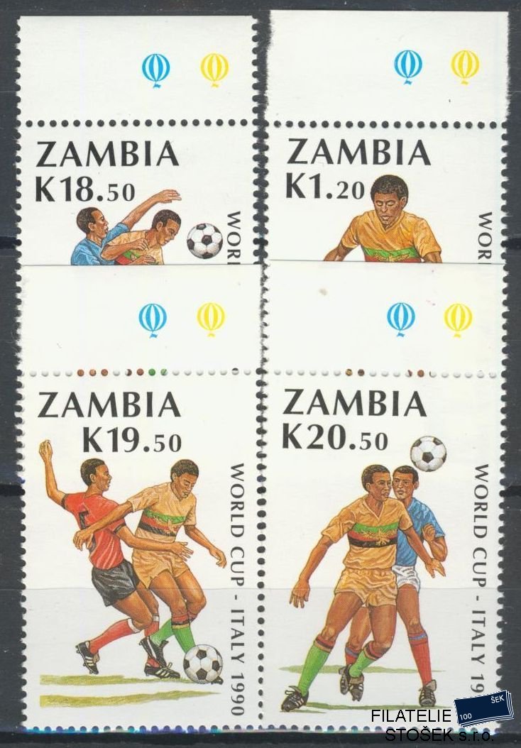 Zambia známky Mi 515-18