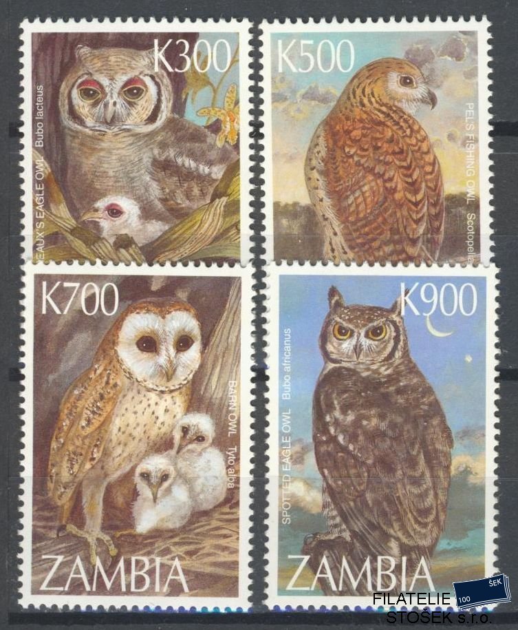 Zambia známky Mi 729-32