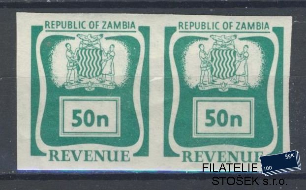 Zambia známky Mi Revenue 1 - 2 Páska