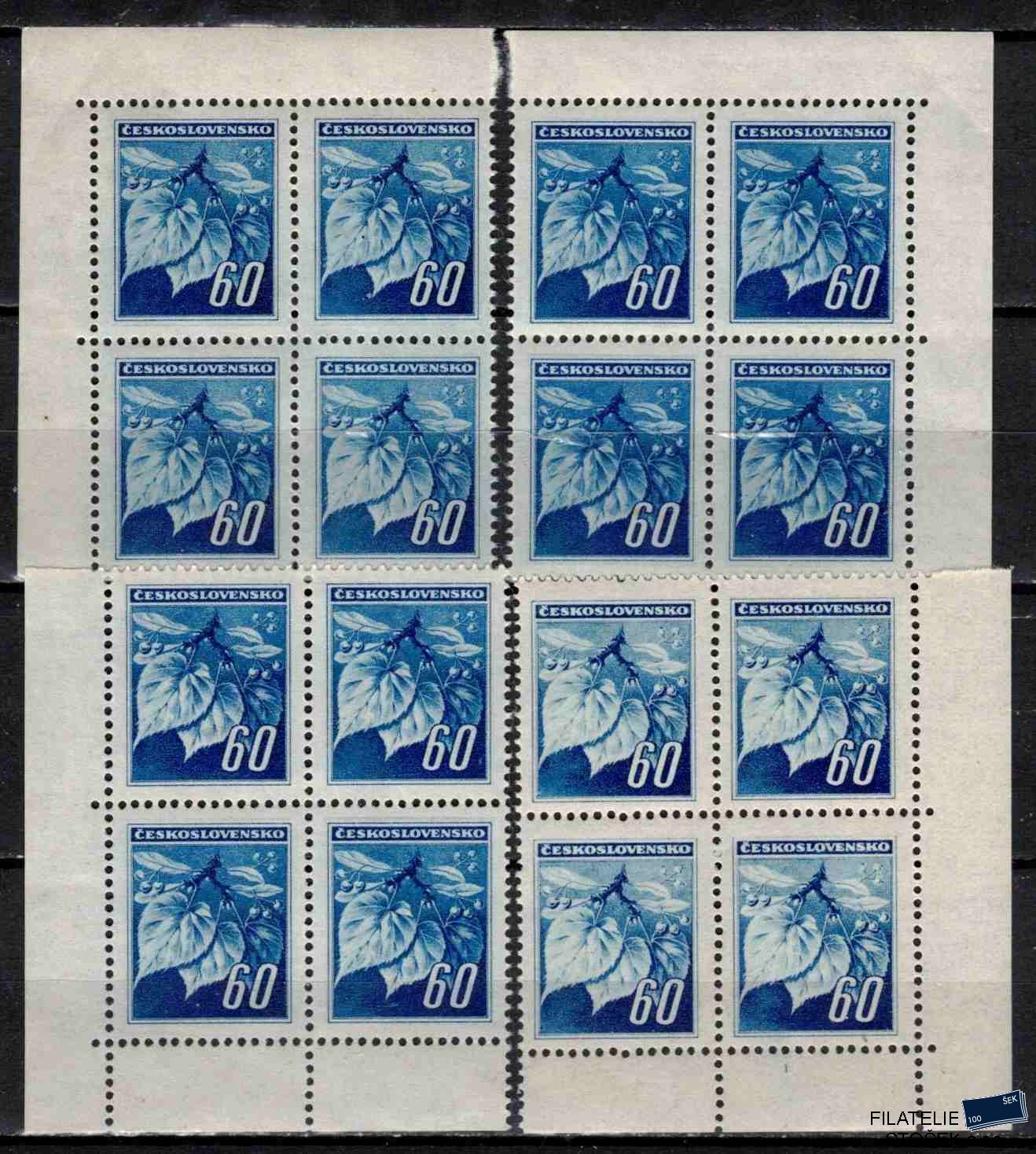 ČSSR známky 375 kompletní miniatura